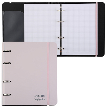 Тетрадь на кольцах А5, 80л., deVENTE, sigNATURE, твердая обложка, 2057574