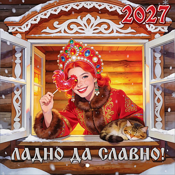 Календарь перекидной на 2027 год "Ладно да славно" 1.0001252